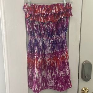 Colorful beach coverup